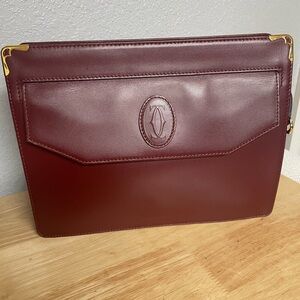 Cartier pouch/ cosmetic bag